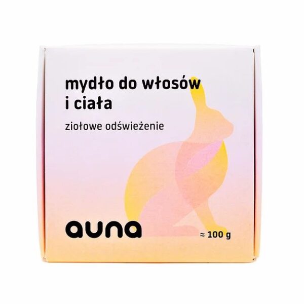 auna – mydło do włosów i ciała 100g