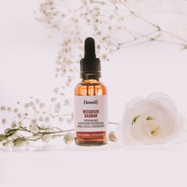 iossi – serum intensywnie regenerujące wiesiołek baobab 30ml