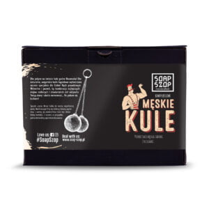 soap szop – kule do kąpieli męskie kule 2x80g