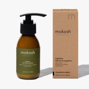 Mokosh lagogzacy lekki krem po goleniu zielona kawa z tabaka 90ml