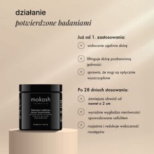 Mokosh napinajaco modelujacy balsam antycellulitowy kardamon z wanilia 120ml 2