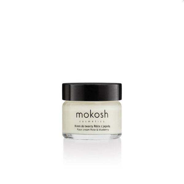 mokosh – ujędrniający krem do twarzy anti-aging róża z jagodą mini 15ml