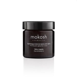 mokosh – ujędrniający krem do twarzy anti-aging róża z jagodą 60ml