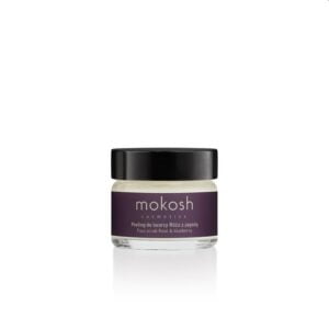 mokosh – aktywny peeling do twarzy róża z jagodą mini 15ml