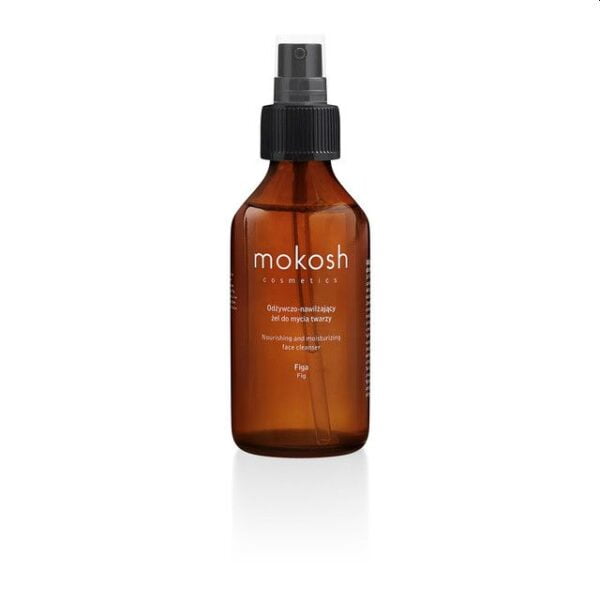 mokosh – odżywczo-nawilżający żel do mycia twarzy figa travel 100ml