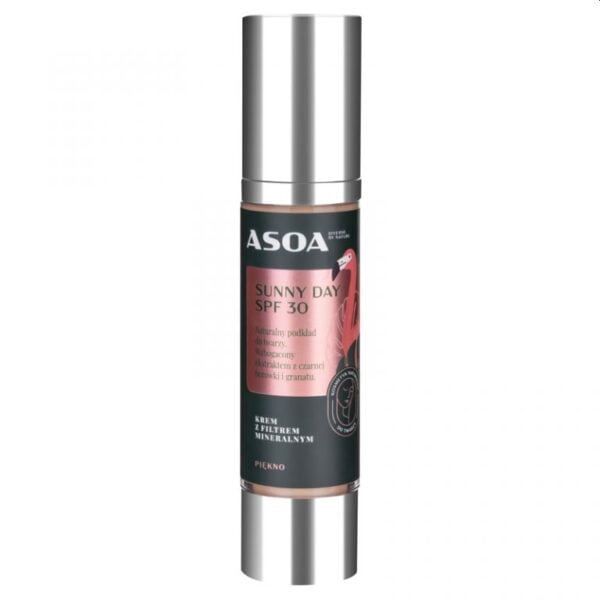 asoa – naturalny krem-podkład sunny day spf 30 50ml