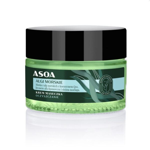 asoa – maska-krem do twarzy algi morskie 50ml
