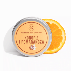 4 szpaki – puszysty mus do ciała konopie i pomarańcza 150ml