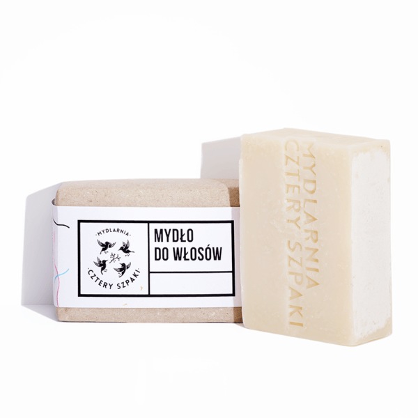 4 szpaki – mydło do włosów z olejem rycynowym 110g