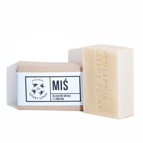 4 szpaki – mydło miś z lanoliną 110g