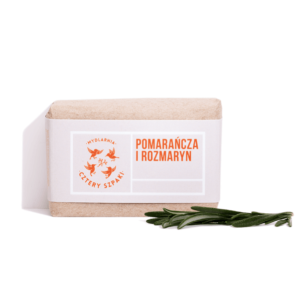 4 szpaki – mydło pomarańcza i rozmaryn 110g