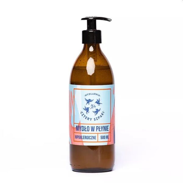 4 szpaki – mydło w płynie hipoalergiczne 500ml