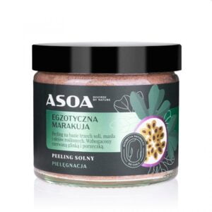 asoa – peeling solny do ciała egzotyczna marakuja 250ml