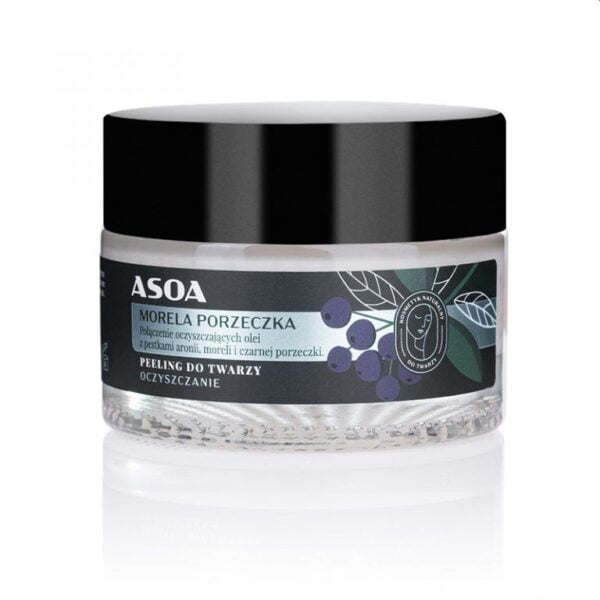 asoa – peeling do twarzy morela porzeczka 50ml