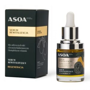 asoa – rozjaśniające serum pod oczy z koenzymem q10 i witaminami c i e 10ml