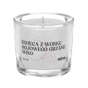 auna swieca sojowa grzane wino 250ml