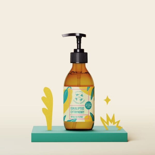 4 szpaki mydlo w plynie eukaliptus cytrynowy 300ml