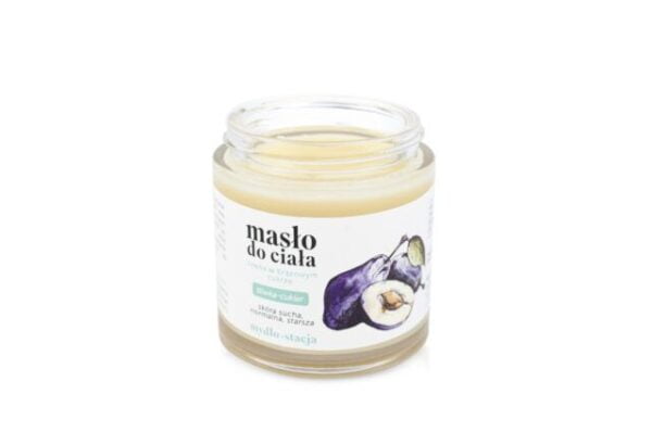 Mydlostacja maslo do ciala sliwka w brazowym cukrze 2
