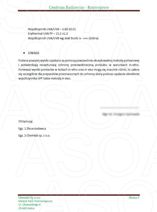 asoa – naturalny krem ochronny spf 50 pa+++ 50ml