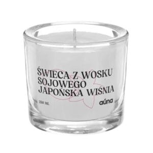 auna swieca sojowa japonska wisnia 250ml