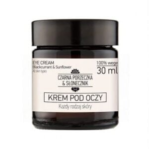 czarna porzeczka i słonecznik, naturalny krem pod oczy 30ml
