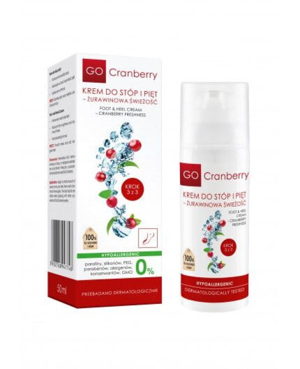 gocranberry – krem do stóp i pięt Żurawinowa Świeżość 50ml