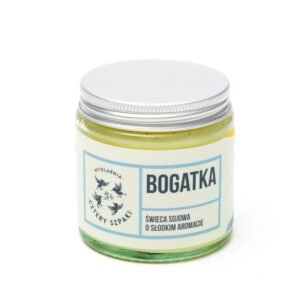 4 szpaki – bogatka – naturalna świeca sojowa, kwiatowa