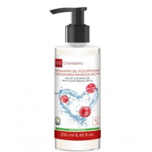 gocranberry – aksamitny żel pod prysznic z balsamem nawilżającym 250ml