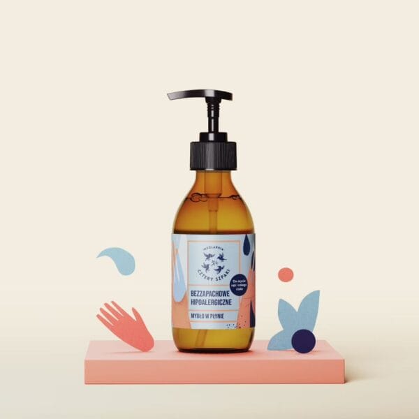 4 szpaki hipoalergiczne mydlo w plynie 300ml