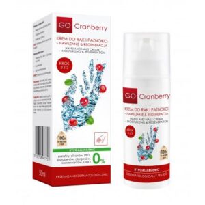 gocranberry – krem do rąk i paznokci nawilżanie i regeneracja 50ml