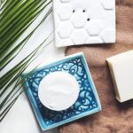 mydło stacja – mydelniczka ceramiczna turkusowa mydło stacja – mydelniczka ceramiczna turkusowa