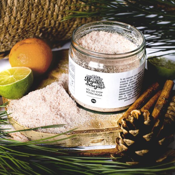 mydło stacja – sól do stóp bossa noga 280g