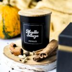 mydło stacja – sojowa świeca pikantne latte 210ml