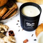 mydło stacja – sojowa świeca pikantne latte 210ml