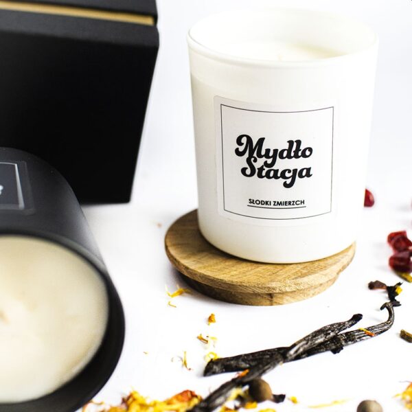 mydło stacja – sojowa świeca słodki zmierzch 210ml