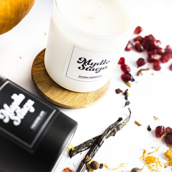 mydło stacja – sojowa świeca słodki zmierzch 210ml