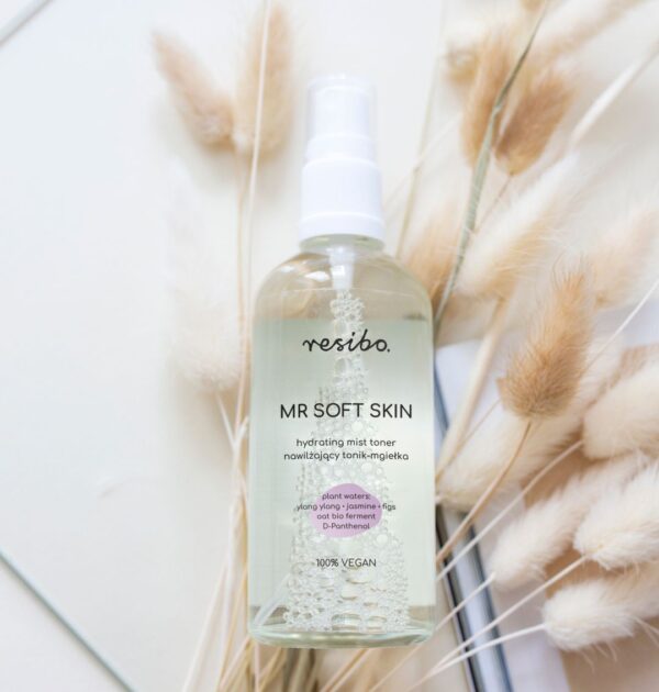 Resibo Mr Soft Skin nawilżający tonik mgiełka 3