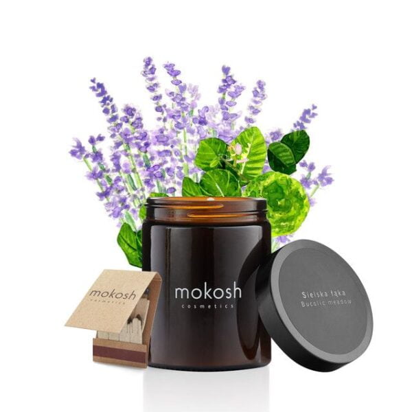 mokosh – świeca sojowa orientalny ogród 180ml/140g