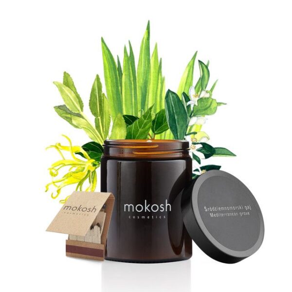 mokosh – świeca sojowa orientalny ogród 180ml/140g