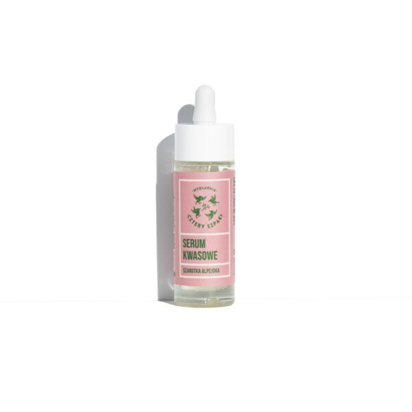 4 szpaki – serum kwasowe szarotka alpejska 30ml