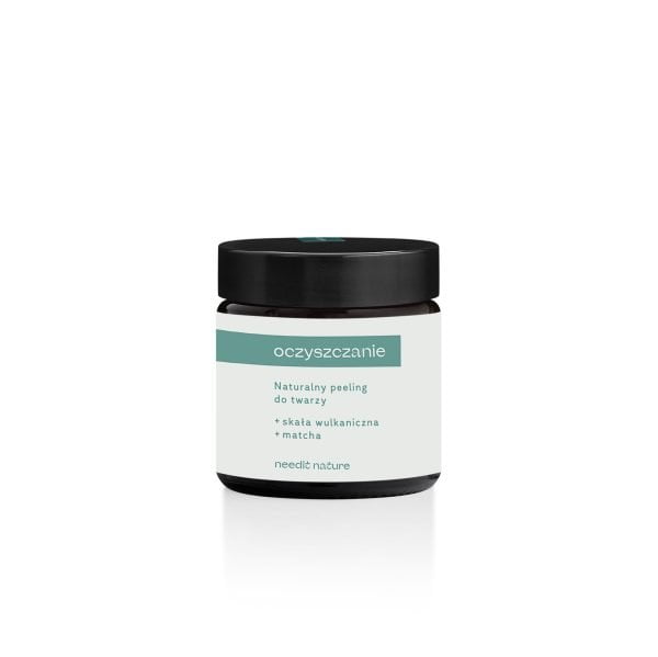Needit nature peeling do twarzy skala wulkaniczna matcha 1