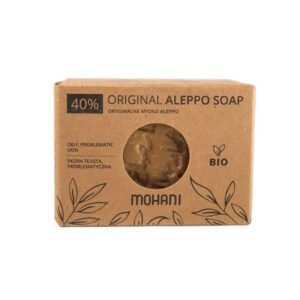 Mohani mydlo Aleppo bio oliwkowo laurowe 40 1