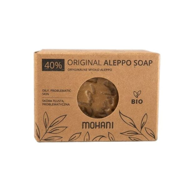 Mohani mydlo Aleppo bio oliwkowo laurowe 40 1