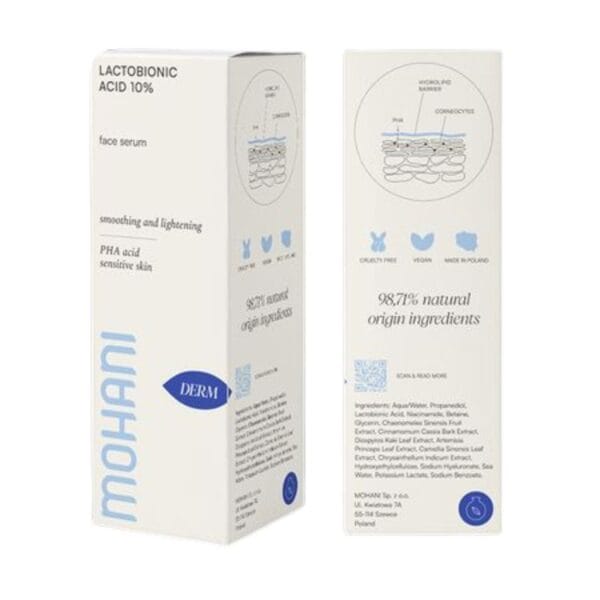 Mohani rozjasniajace serum z kwasem laktobionowym 30ml 2