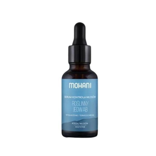 Mohani wygladzajace termoochronne serum do wlosow roslinny jedwab 1