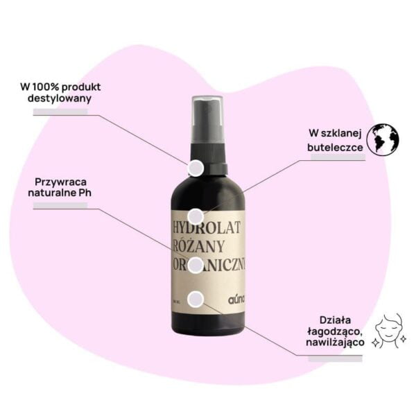 Auna hydrolat rozany organiczny 2
