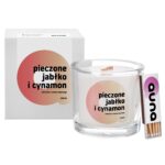 Auna swieca sojowa pieczone jablko i cynamion 1