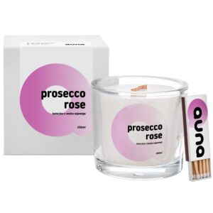Auna swieca sojowa prosecco rose 1