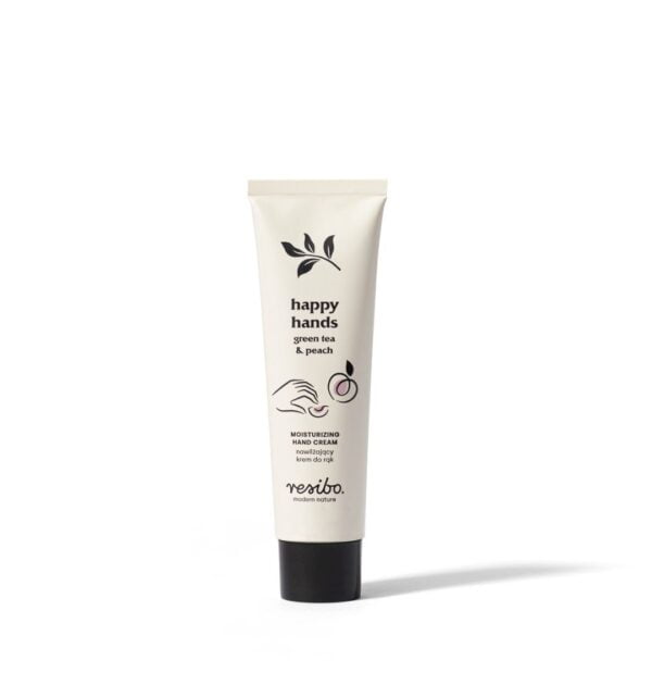 Resibo Happy Hands krem do rak zielona herbata brzoskinia 1