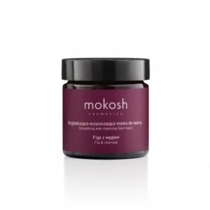 Mokosh wygladzajaco oczyszczajaca maska do twarzy Figa z weglem 60ml 1